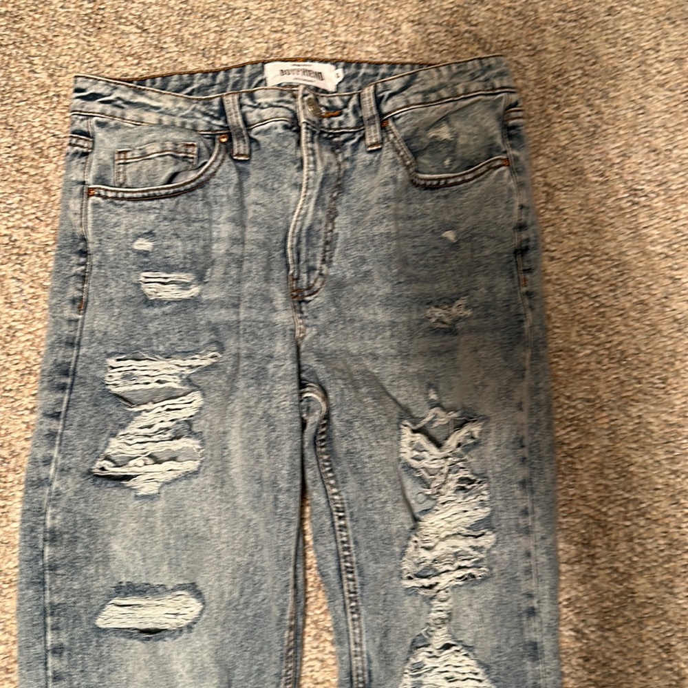 Cute ripped boyfriend jeans